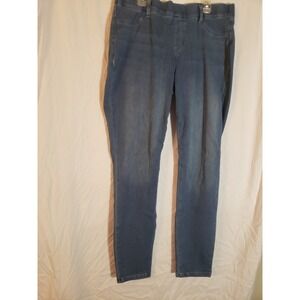 Women's Amazon Pull On Jean Jeggings Size L Long (H384)